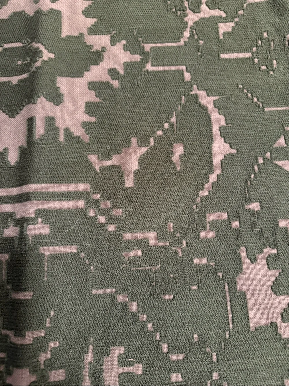 West Elm Decorative Pillow Pair in Burgundy and Forest Green 24X24